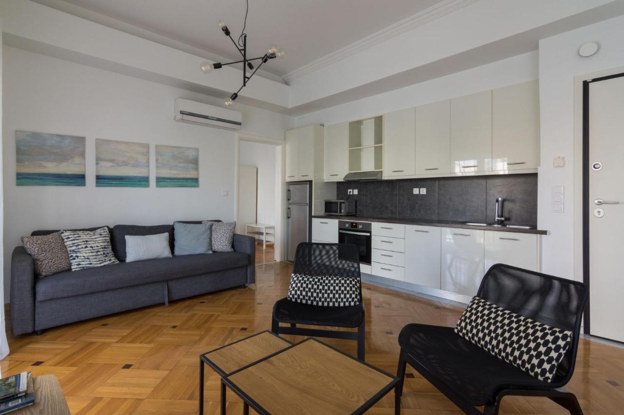 Classic Apartment For 4 People A 아테네 외부 사진
